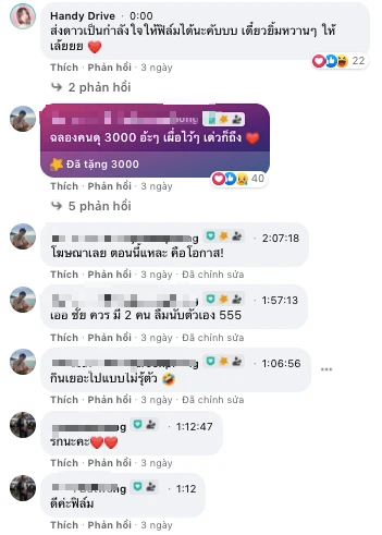 Livestream received enthusiastic donations and comments from viewers.