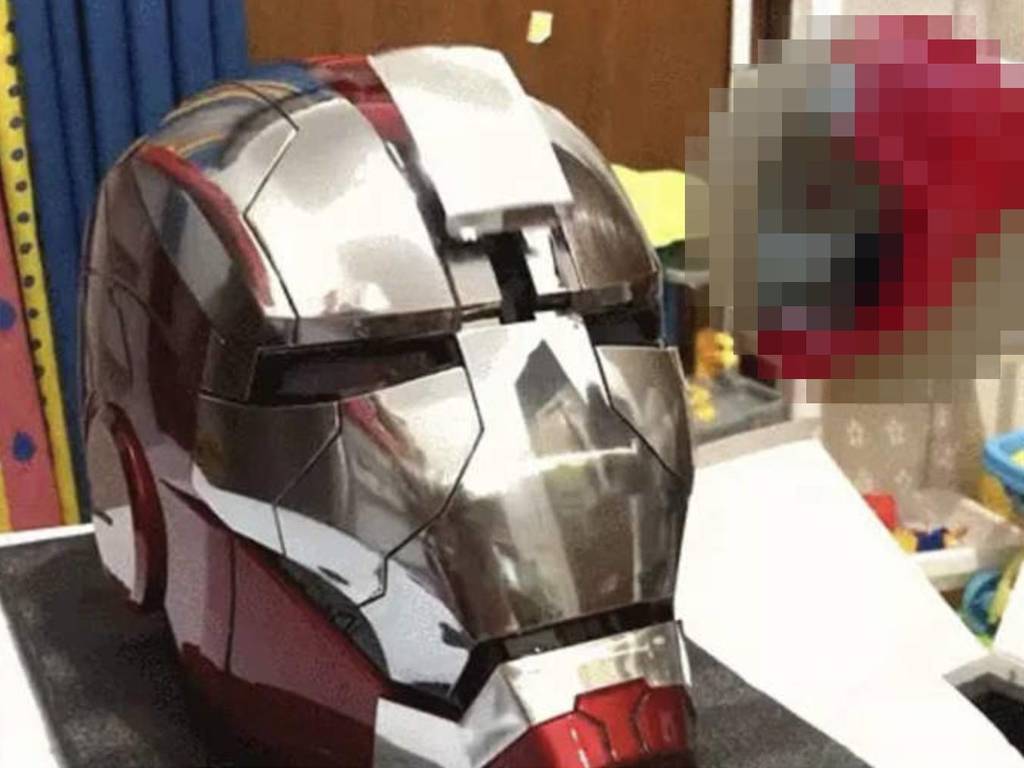 This is the Iron Man mask sold online