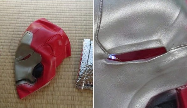And here's the actual image of the Iron Man helmet