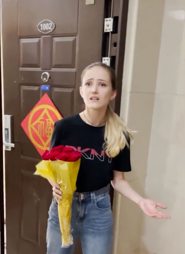 The ending is unexpectedly awkward as it turns out the girl doesn’t know English either