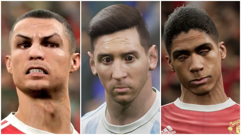 The character designs of famous players in eFootball 2022 can only be described as a 'disaster'