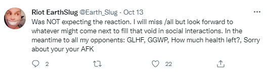 Riot EarthSlug had to delete the old tweet and replace it with a milder tweet after receiving feedback from the League of Legends community