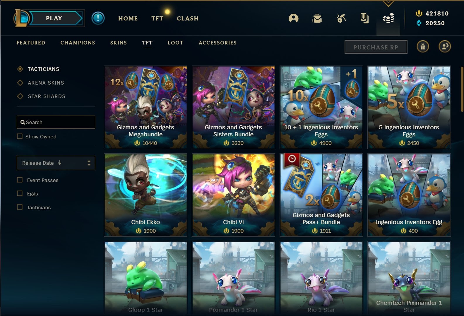 The price of Chibi Champions Pets on the PBE server is considered quite expensive