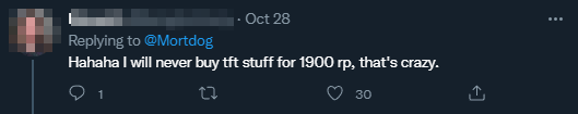 I will never buy these at 1900 RP, that's crazy