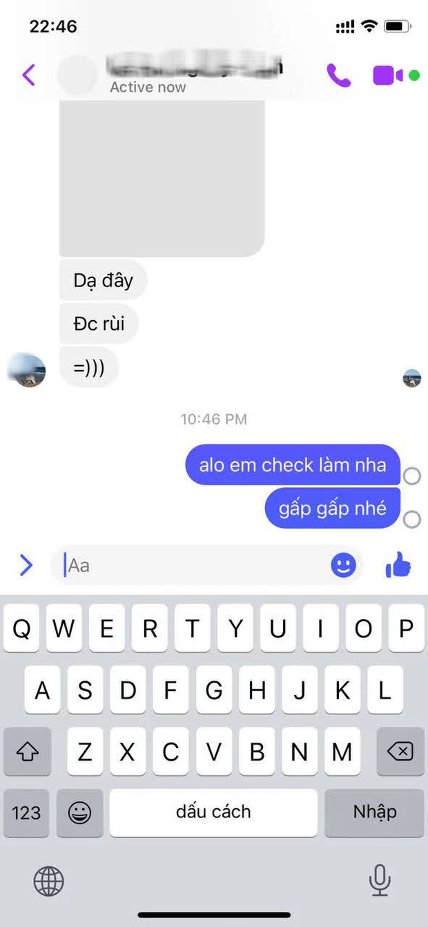 Messenger fails to send messages