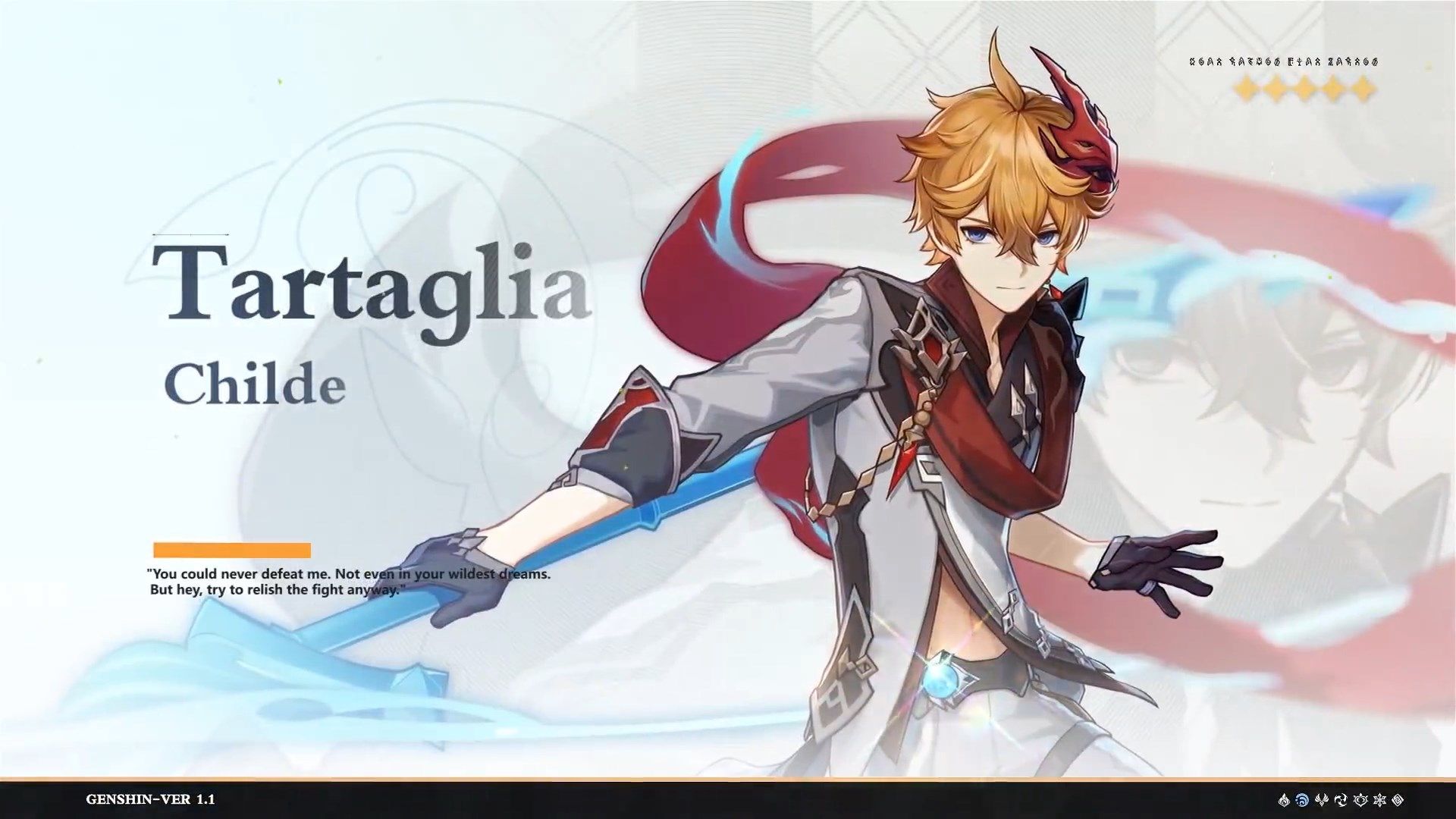 Players often use the name Childe to refer to the character Tartaglia because it’s shorter and easier to remember