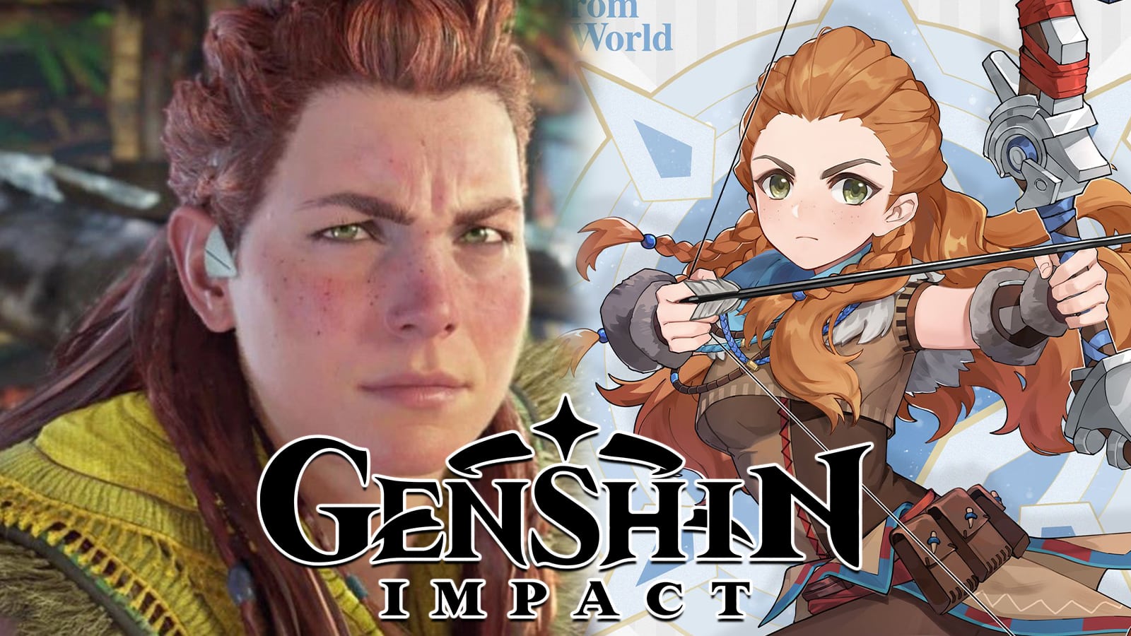 miHoYo has not yet incorporated Aloy into the Genshin Impact storyline, so this character is merely a collaboration with Sony