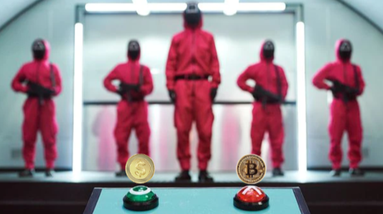 Surprising emergence of a cryptocurrency called Squid Coin