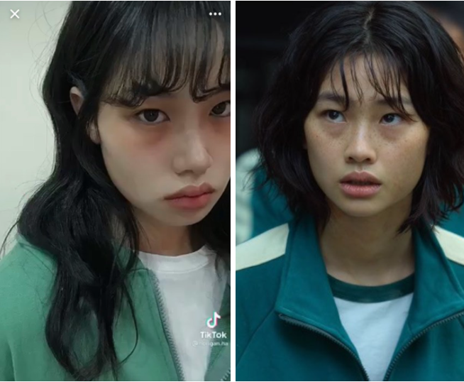 From her cold face, hairstyle to expressions, all share many similarities