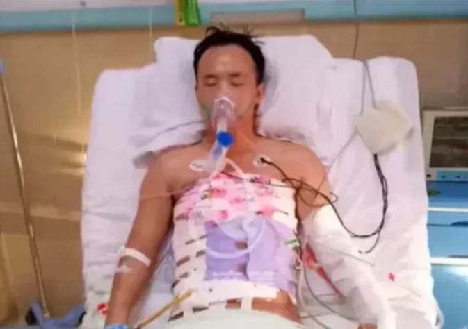 Gegenjura's brother tried to stop the attack but couldn't and was hospitalized afterward