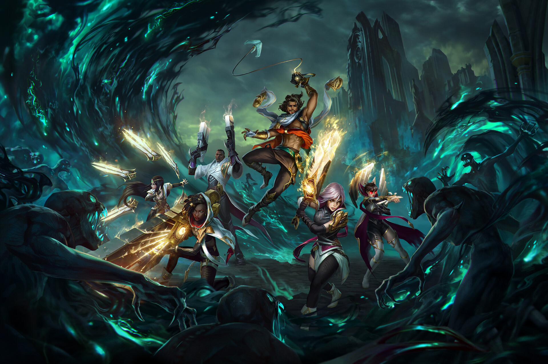The Sentinels of Light event tells the story of the battle between the Sentinels against the Ruination brought by the Ruined King Viego to the realm of Runeterra