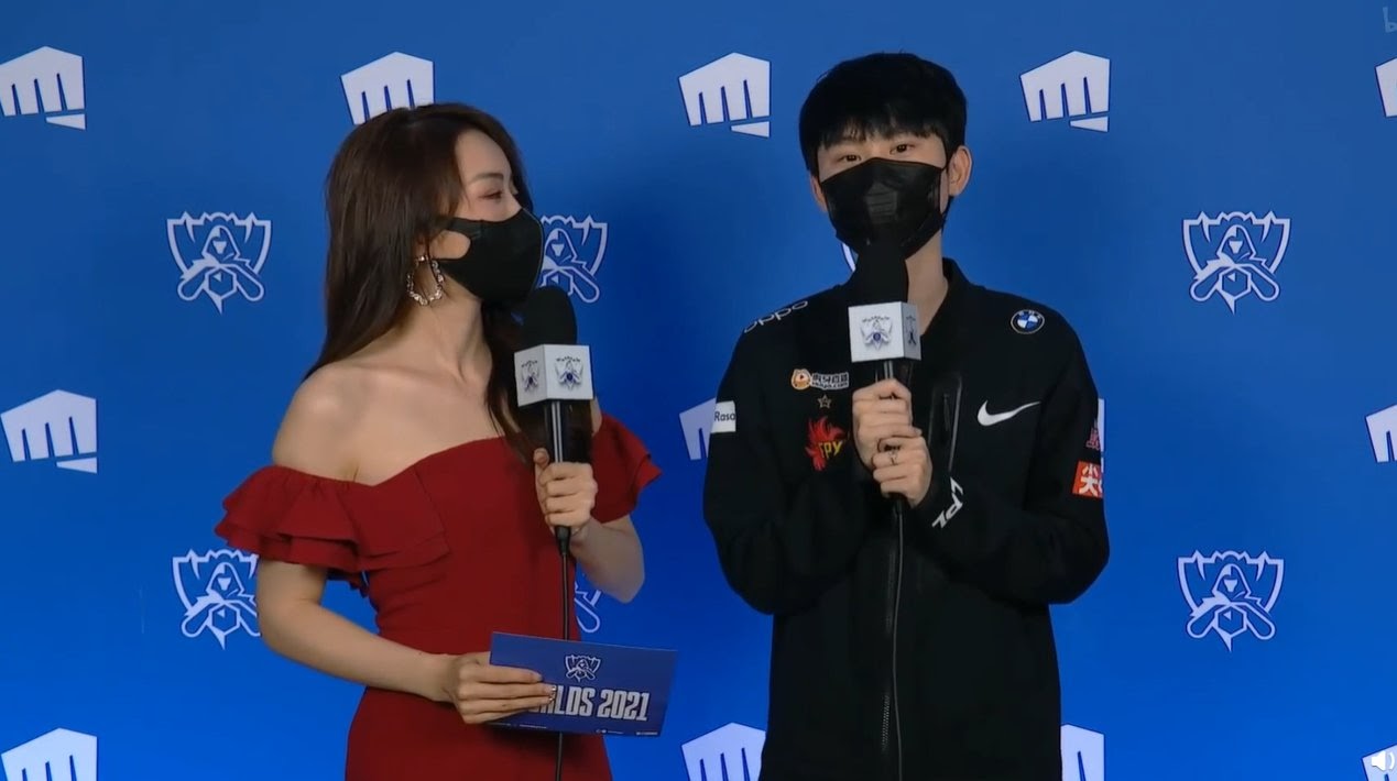 Doinb once claimed he would not lose any more matches in the second round