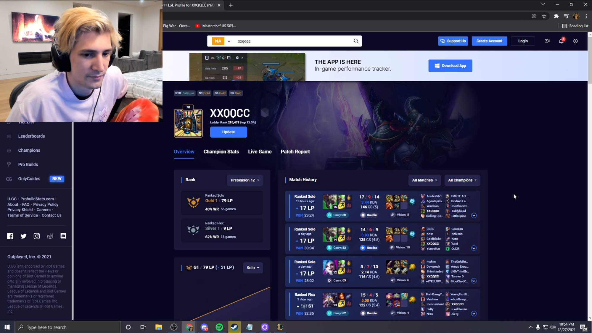 But it turns out this guy has also been playing League of Legends for a long time