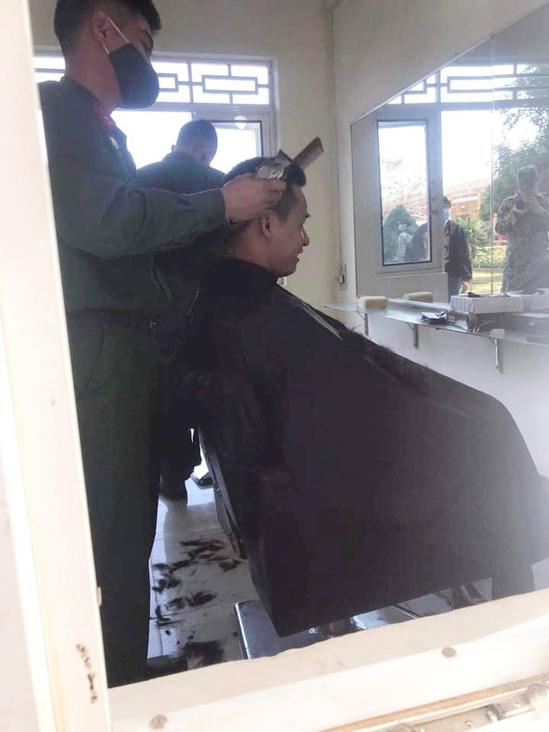 Where is the styled hair?