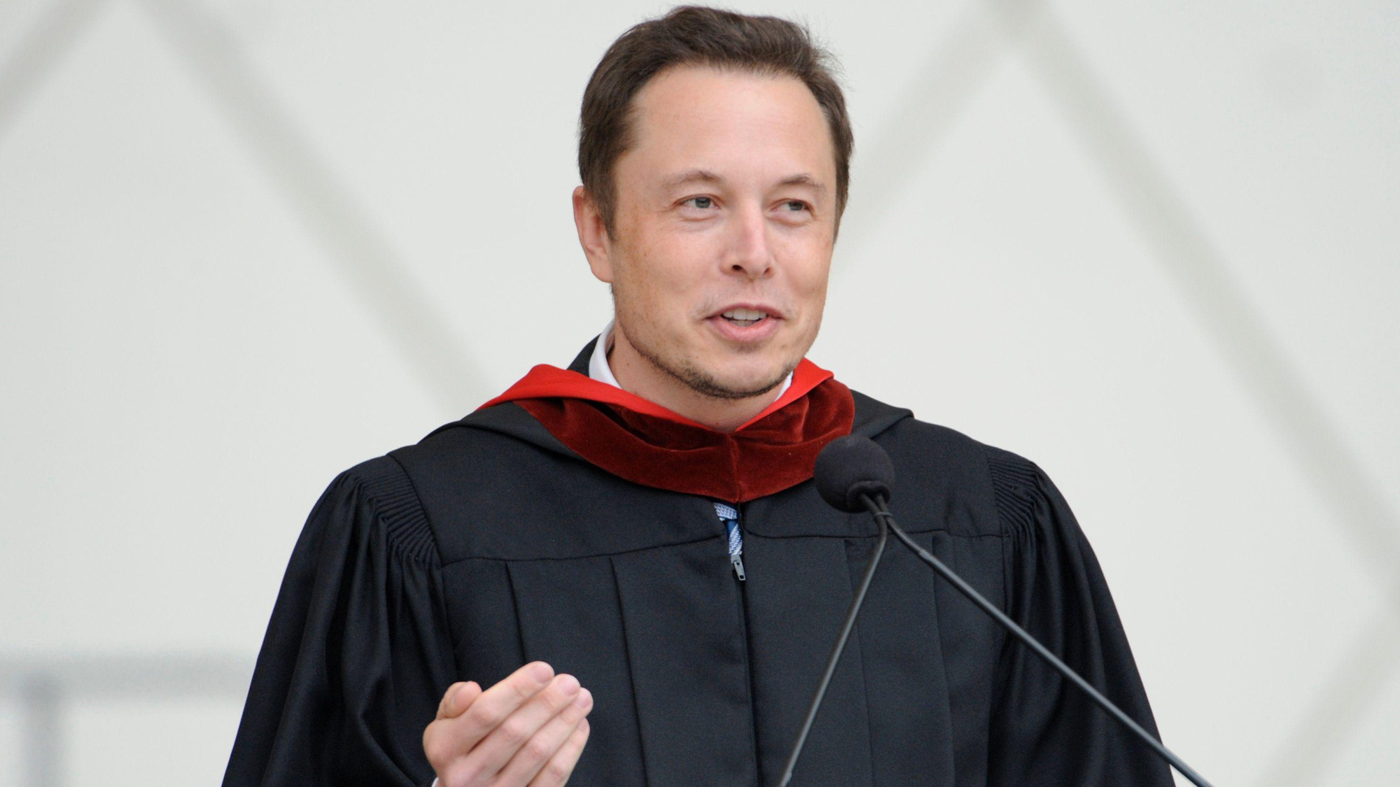 Elon Musk during his time as a teaching assistant
