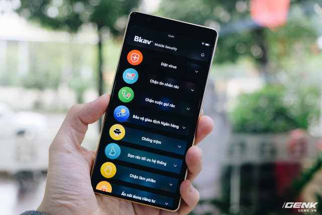 Bphone's security feature