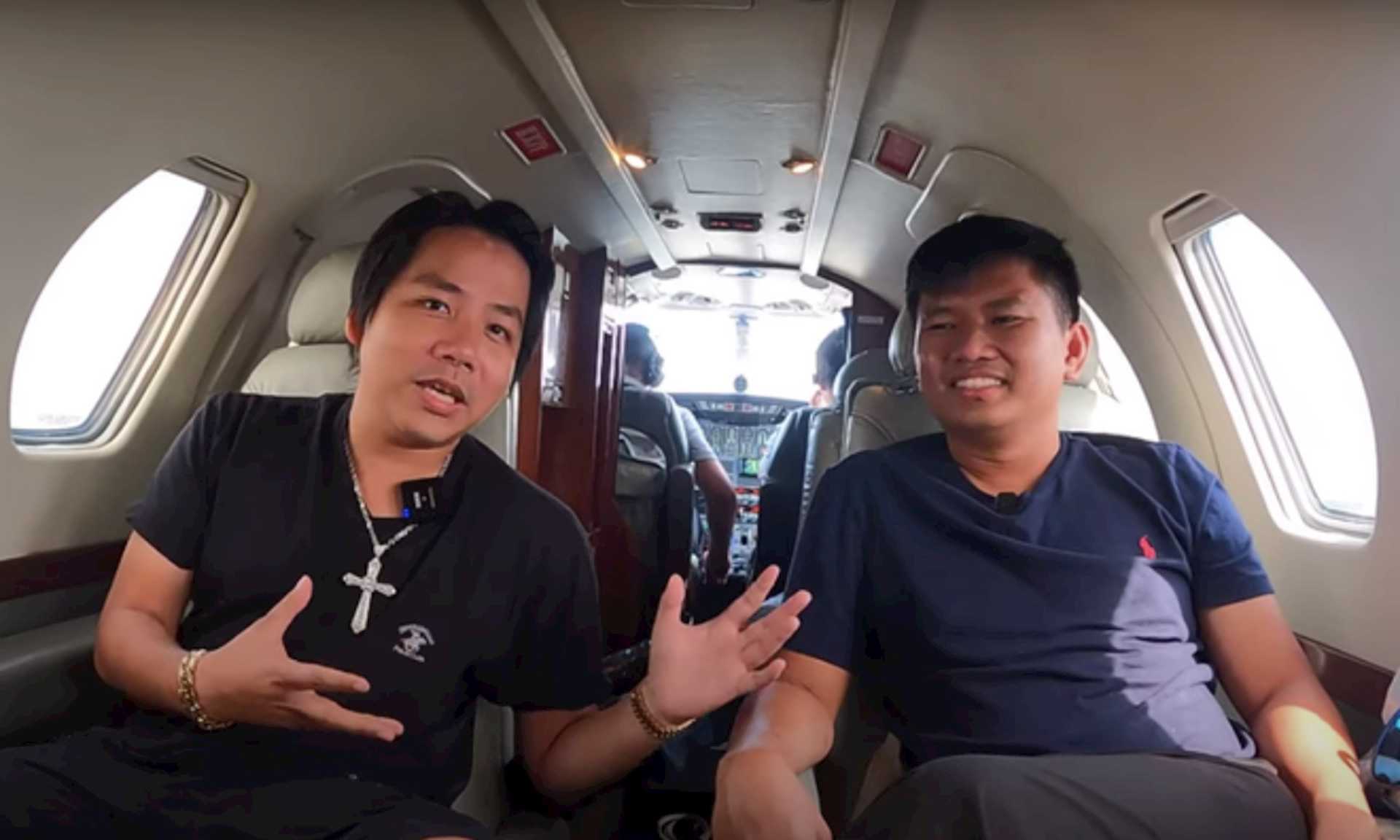 Vuong Pham and Khoa Pug when they were close