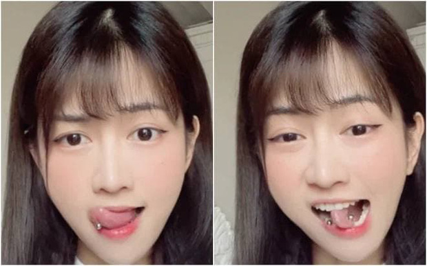 Selfies showcasing her 'tongue' have become Le Bong's trademark