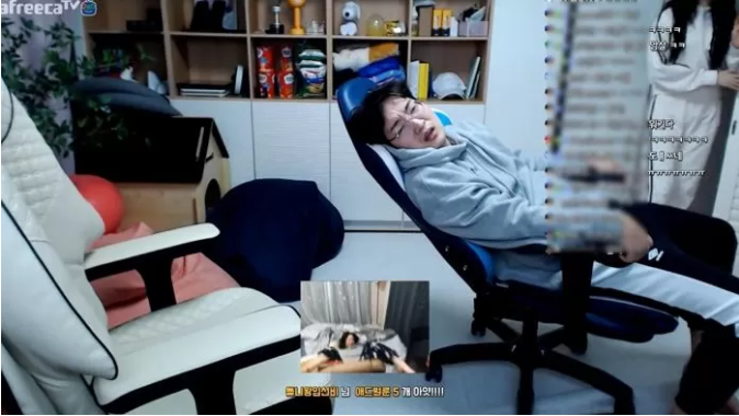 Lee Sang-ho, the streamer in the story