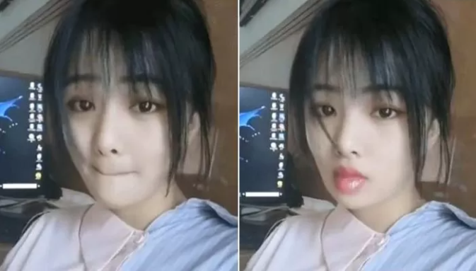A different angle to see the change more clearly