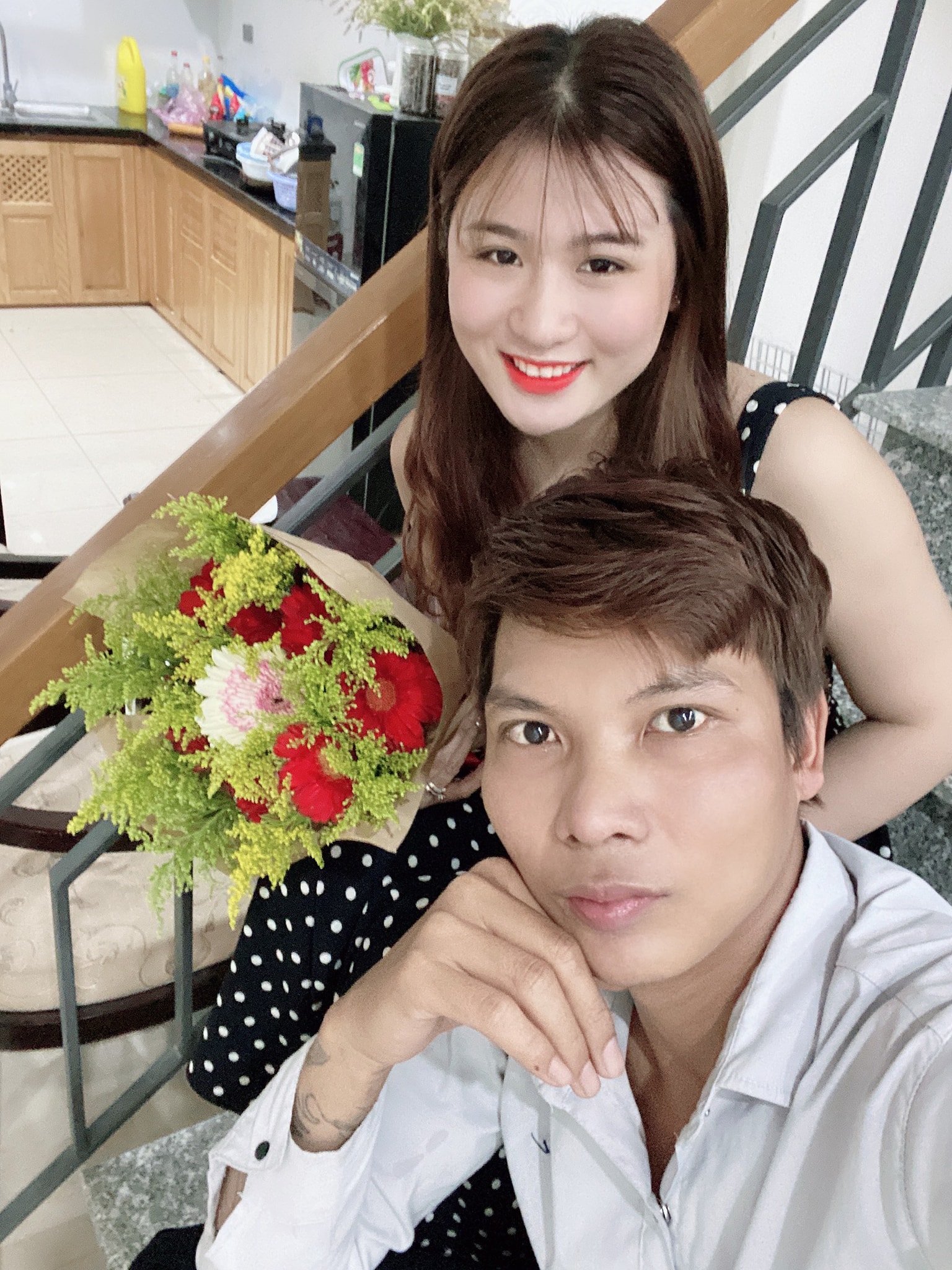 Lộc Fuho and his wife
