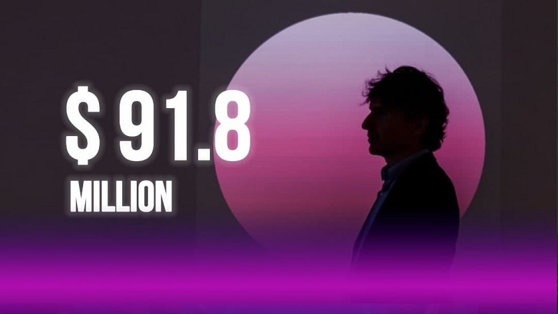 Its value is said to be up to 91.8 million USD (nearly 2.4 trillion VND)