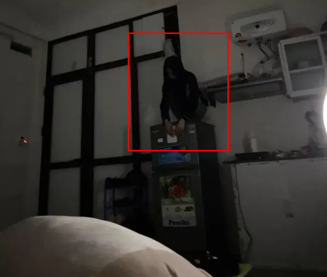 Many would be frightened upon seeing this image