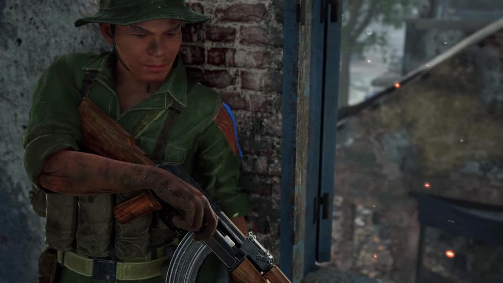 A scene from the game