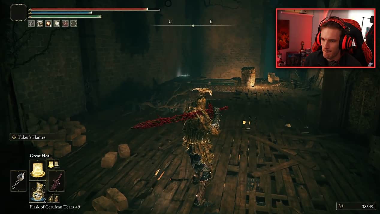 Lately, the YouTuber has been quite immersed in Elden Ring