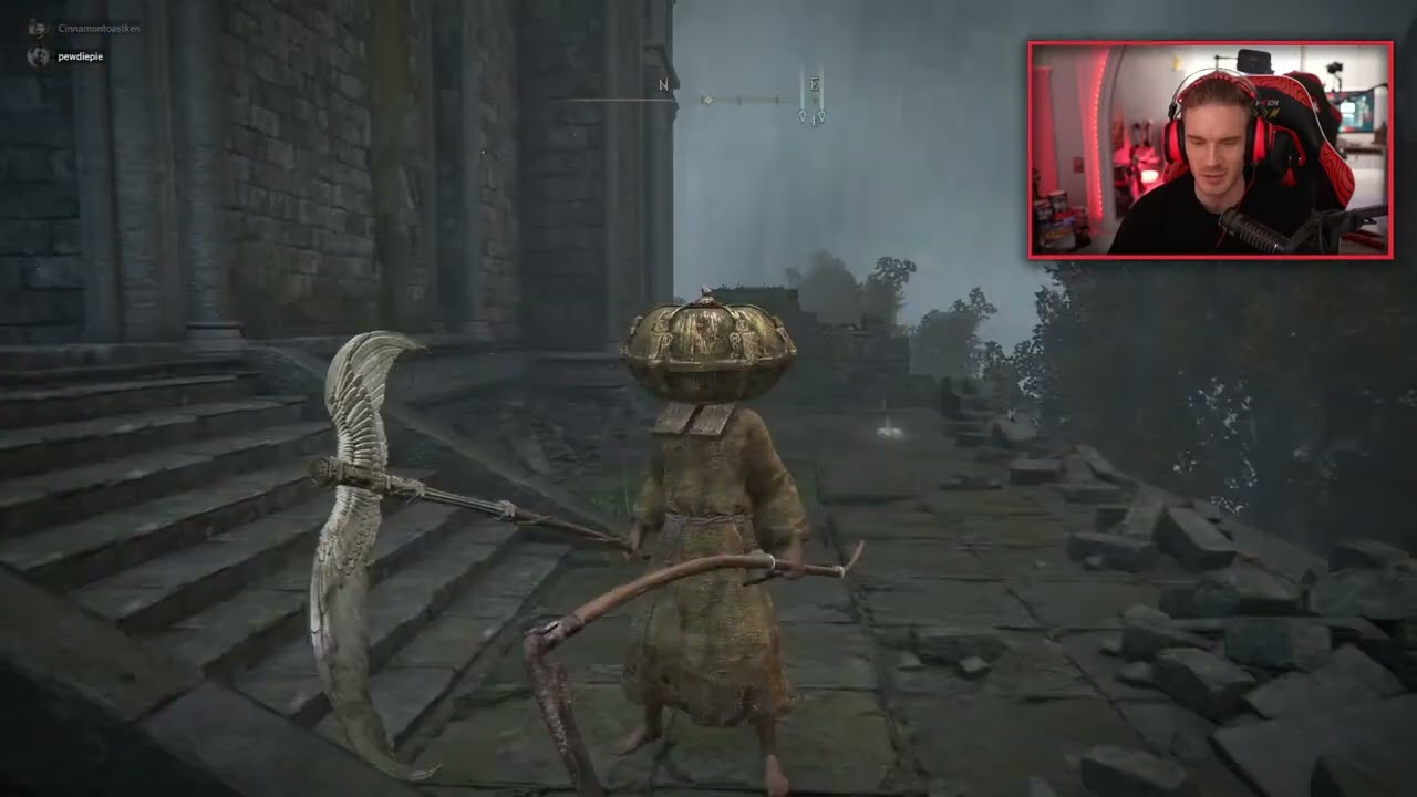 According to PewDiePie, Elden Ring is even better than Dark Souls