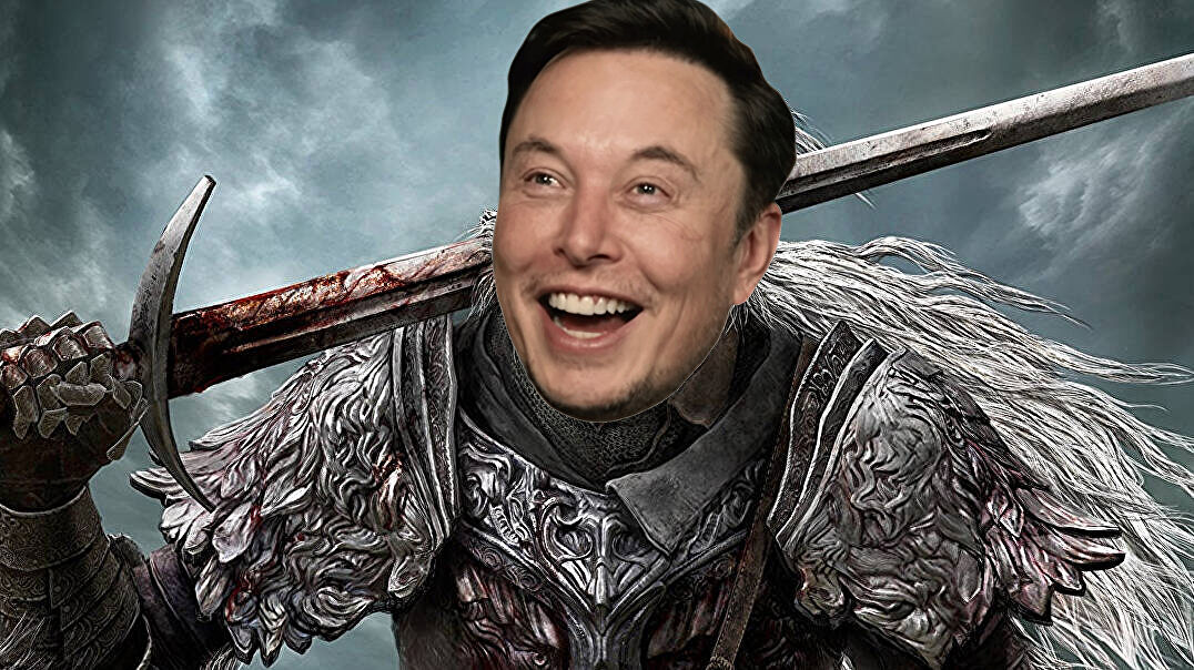 Elon Musk's character build in Elden Ring causes a lot of confusion
