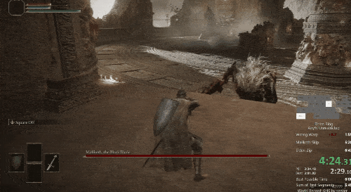 And this is how we get through the boss without losing a drop of health