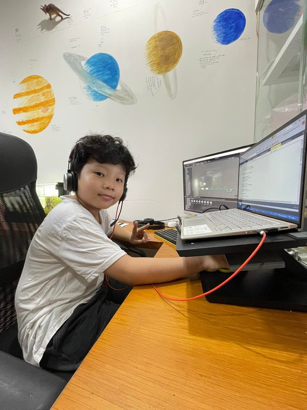 The 'prodigy' boy Nam Long