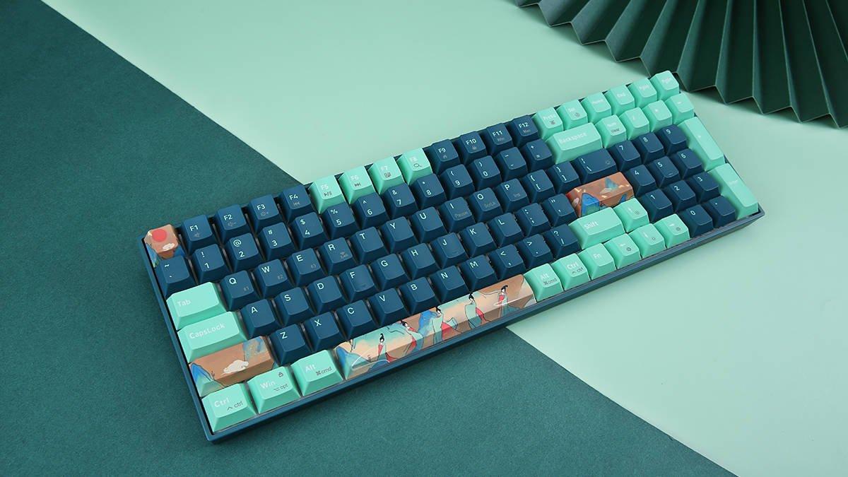 Newmen GM1000 Spring Mechanical Keyboard: A Beautifully Detailed Scenic Design 2 photo 1 16585902770881090768128