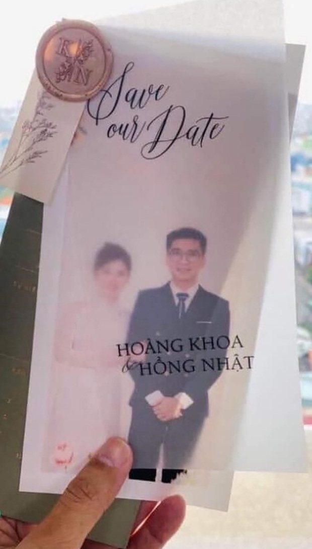 'The wedding invitation on the table, with clear time and place' right, Pew Pew?!