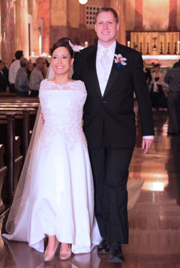 Jessica and her husband married in 2012.