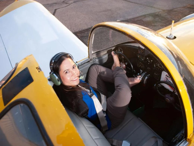 Jessica fulfilled her dream of becoming a pilot after 3 years of training.