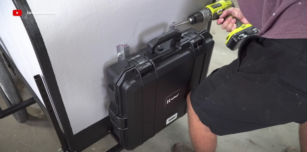 Homemade electric motor - Photo: Drew Builds Stuff/YouTube