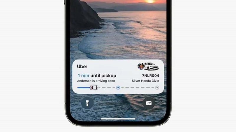 iOS 16.1 allows direct notification updates from third-party apps on the lock screen (Photo: MacRumors)