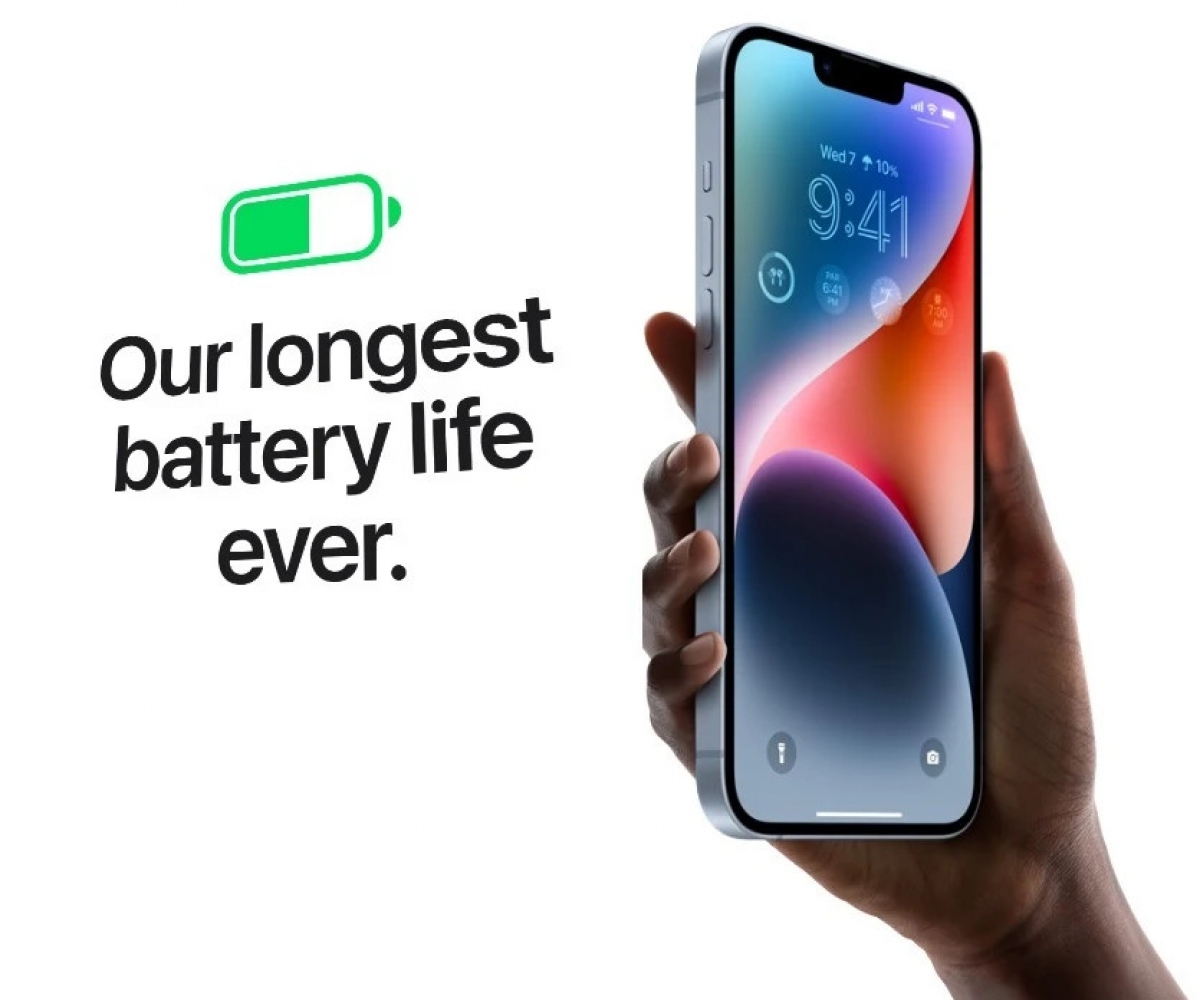iPhone 14 Plus is announced to have the best battery quality among Apple’s smartphone models