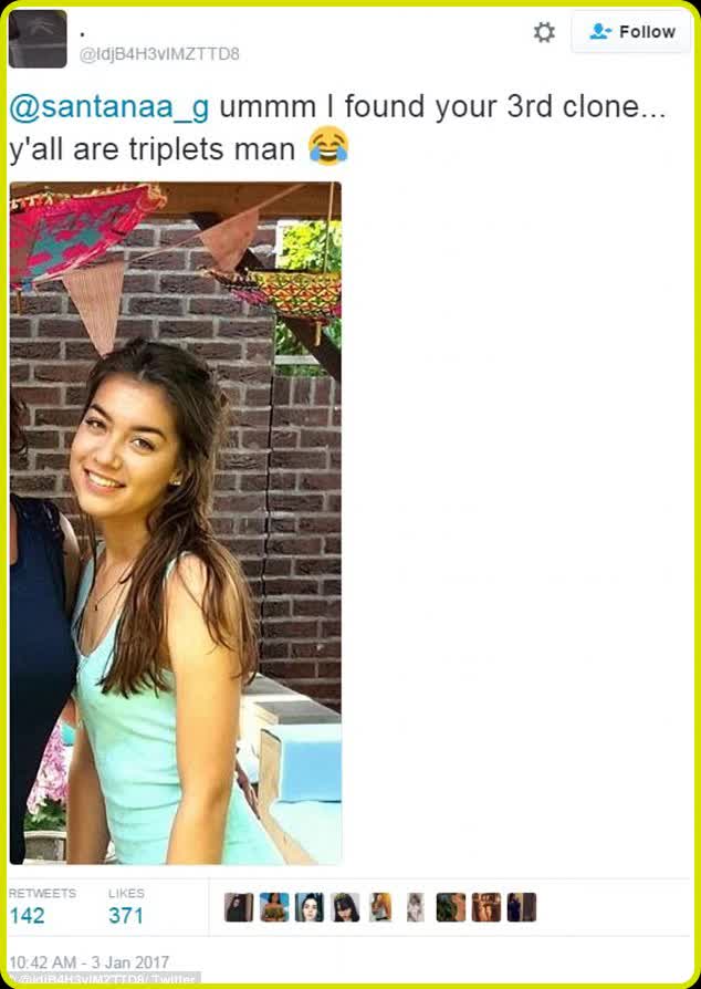 Thanks to the viral story on Twitter, Santana found 4 of her 