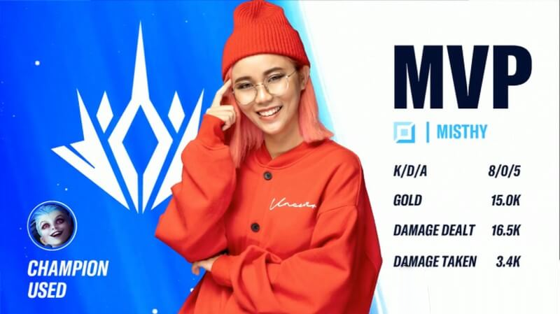 The Female Streamer Who Faced Misthy Shares Sultry New Year Photos 1 Misthy at that Showmatch - Photo: League of Legends: Wild Rift