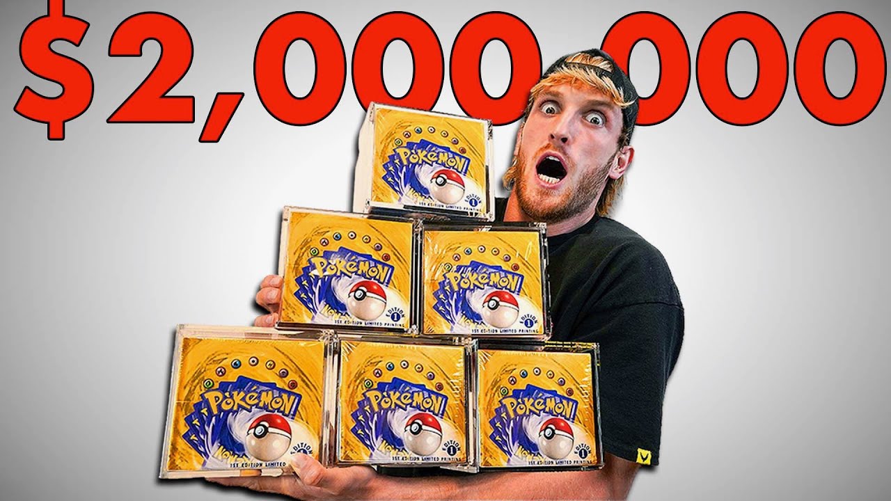 Famous YouTuber Goes All Out, Spends 12 Billion VND on 66-Million-Year-Old Dinosaur Skull for Display 3 Paul Logan has also spent millions of dollars to satisfy his Pokemon card collecting hobby