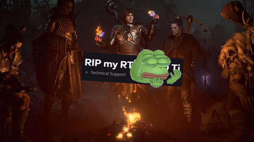 Diablo 4 Becomes the 'VGA Destroyer', Literally Burning High-End Graphics Cards 4 qazo128 1679545970061 16795459702212116315565 1679556849177 1679556849282716611000