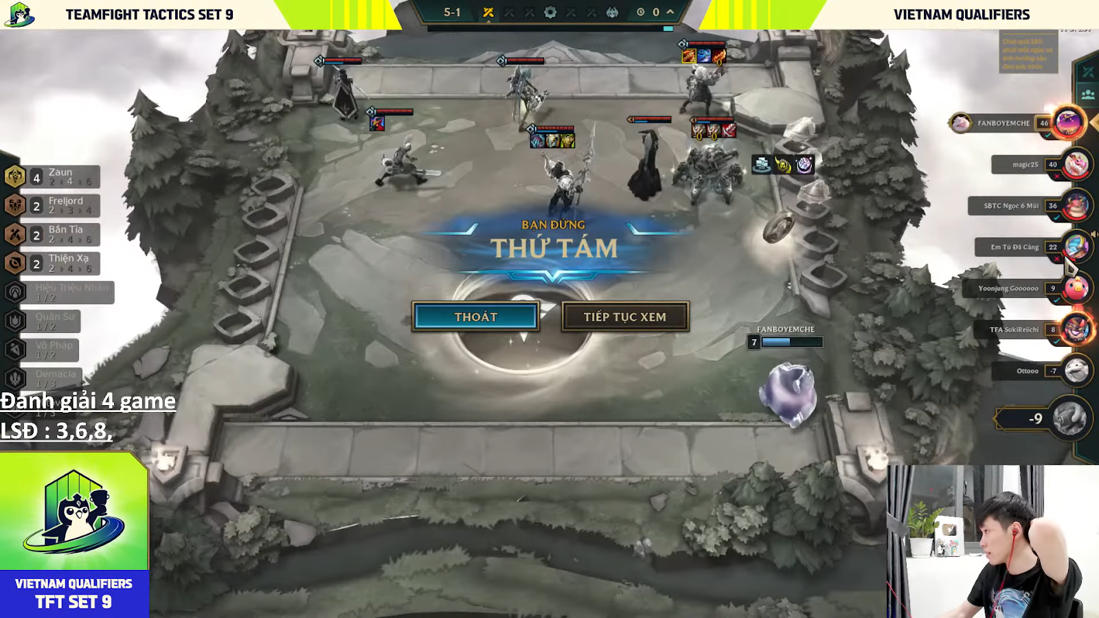 Em Chè of TFT Eliminated Early from APAC Tournament, Fans Immediately Recall the "Tribute" Incident 3 Meanwhile, Em Chè can only feel regret