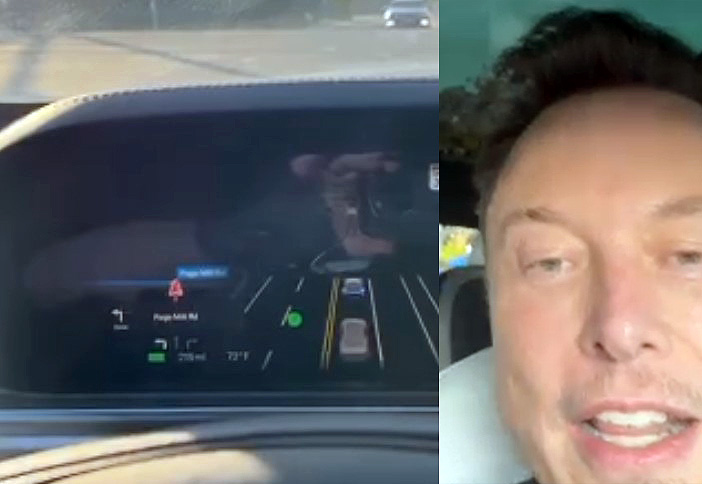 Elon Musk Livestreams Self-Driving Trip to Mark Zuckerberg's House, Determined to Discuss Boxing Match 2 elon musk fsd v12 test demo 1693366329353 16933663297731019614629 1693452155305 16934521553851676162952
