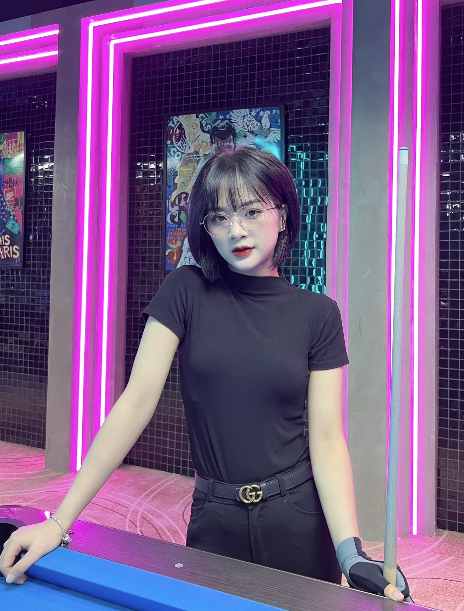 Idol "Top Top" Gấm Kami Shows Off Her Billiards Skills but Receives "Brutal" Comments from the Online Community 1 With a cute and dynamic appearance, Gấm Kami is increasingly attracting a large following.