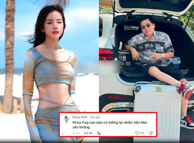 The Truth About Khoa Pug's "Hints" at Flirting with Mie, the Involved Party Speaks Out for "Transparency" 1 khoa pug mot loi noi het tin don cua cam dj mie sau khi chia tay hong thanh thuc hu the nao 9 113308 143849 1699344934872 16993449352571361284433