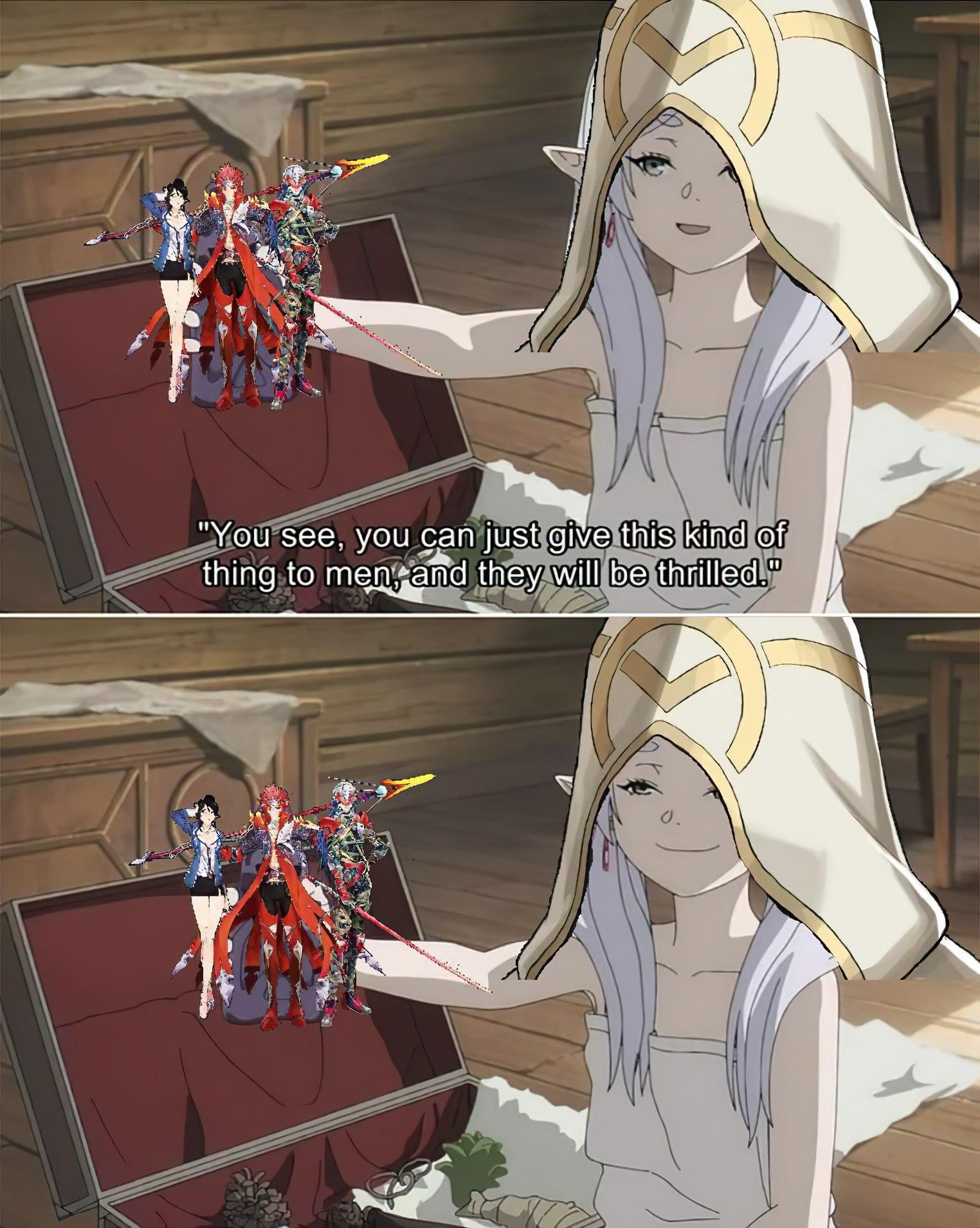An Interesting Moment in Sousou no Frieren Becomes a Viral Meme on Social Media 5 c9e 17018573795782121195247 1701921386174 1701921386513869189937 1701924506363 17019245064721146664256