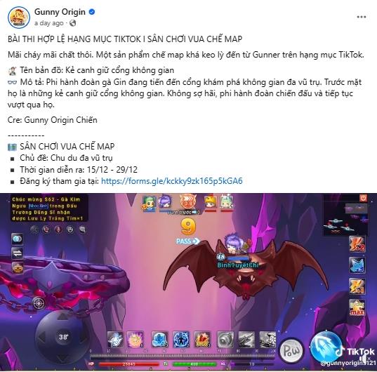 TheAnh96 Shares a Lifetime Lesson on Angling in Gunny Origin Livestream 2 Impressive entries will be regularly updated on Gunny Origin's Fanpage
